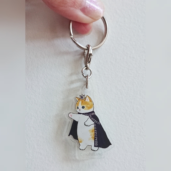 Mofusand - Acrylic Key Ring Charm - Orange Cat - 3/$25 - Picture 2 of 6
